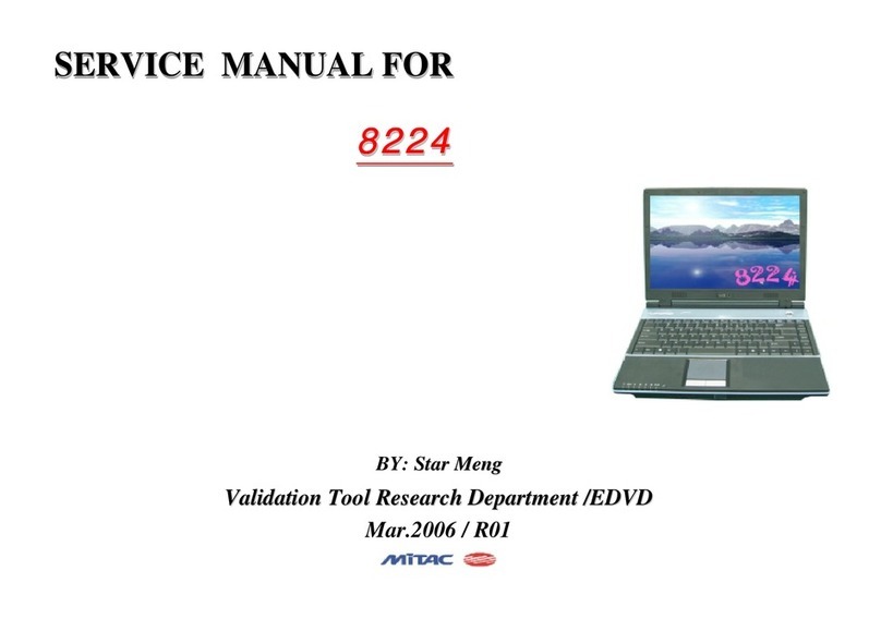 MiTAC 8224 User manual
