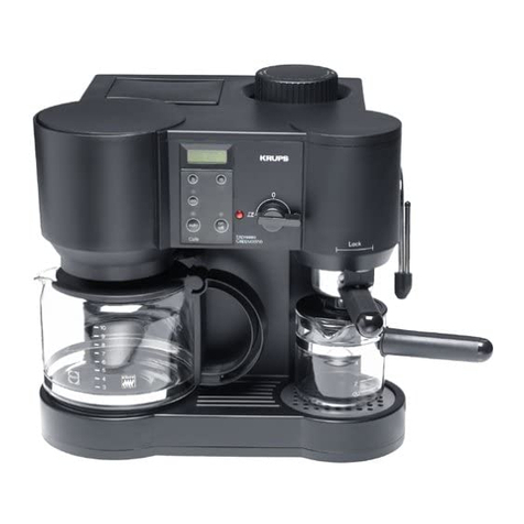 Krups IL Caffe Bistro 867 User manual