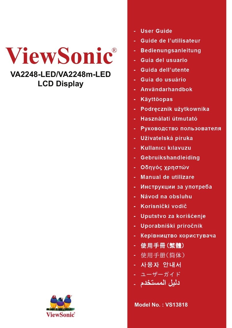 ViewSonic VA2248-LED Quick start guide