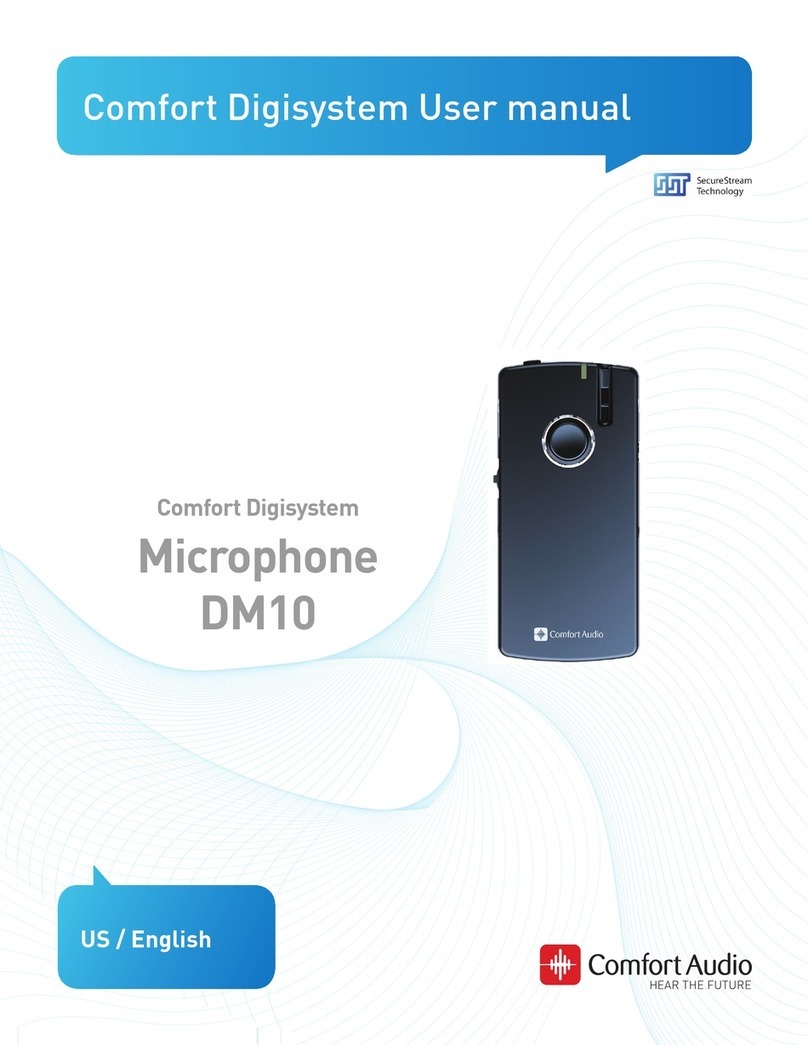 Comfort audio Comfort Digisystem DM10 user manual