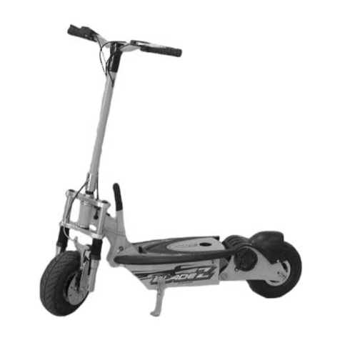 BLADEZ XTR-COMP IIPB-SM 818 User manual
