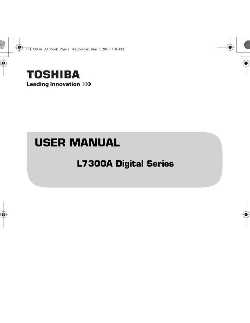 Toshiba L7300A Digital Series User manual Toshiba L7300A Digital Series User manual