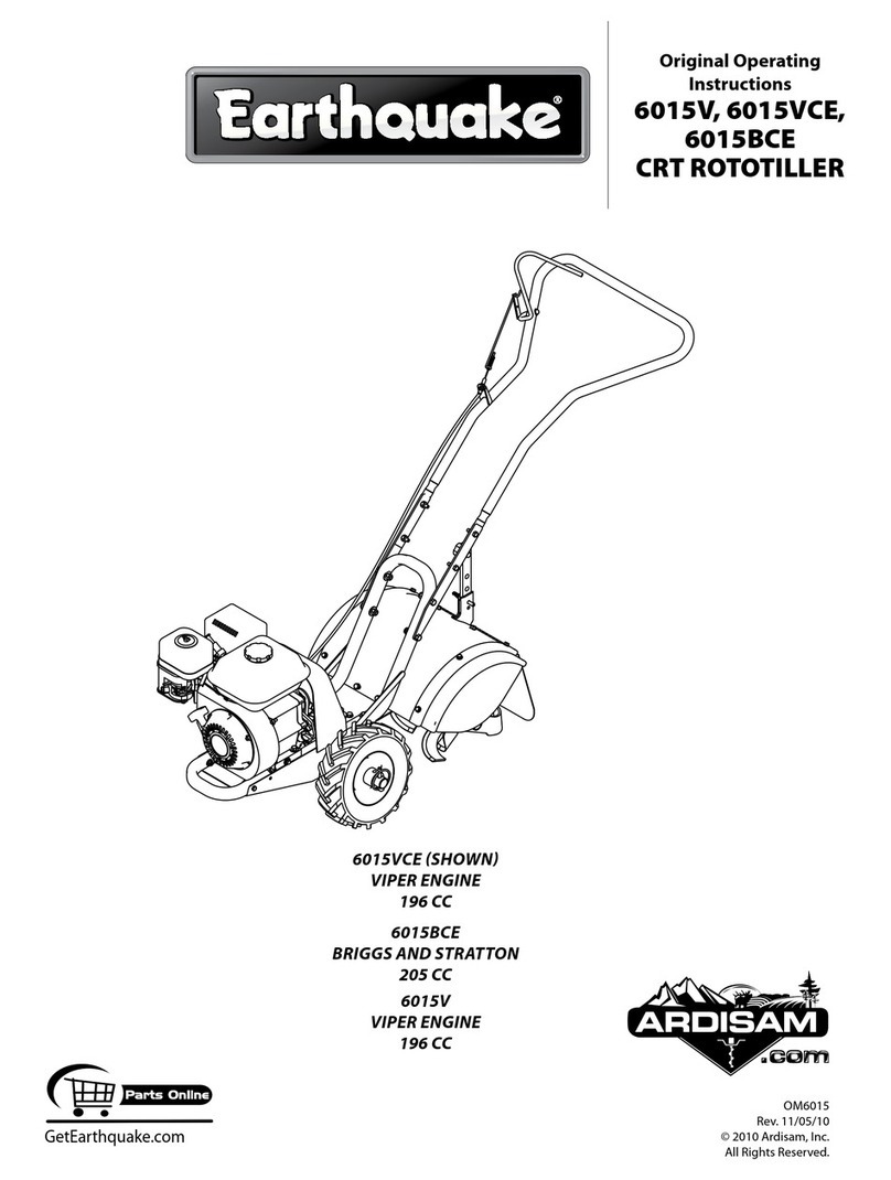 EarthQuake 6015V Original operating instructions