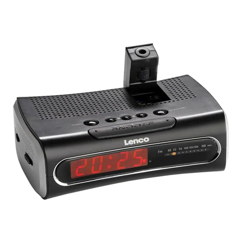 LENCO CR-3301 User manual
