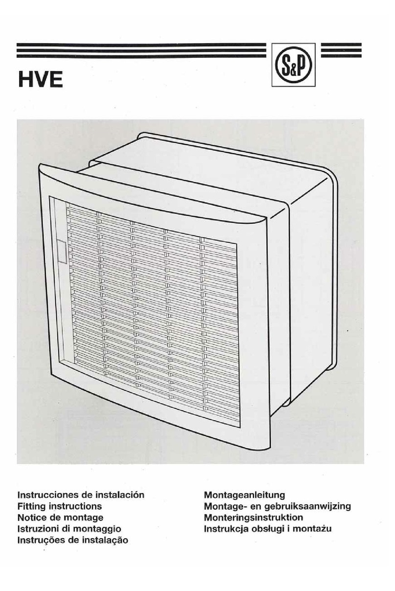 S&P HVE User manual