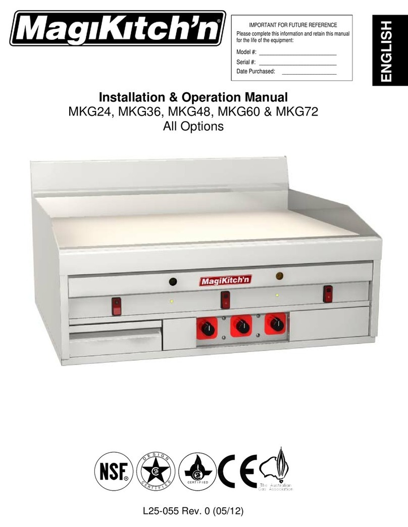 Magikitch'n MKG24 User manual