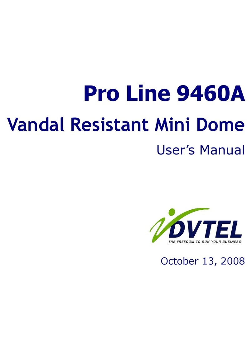 DVTEL Pro Line 9460A user manual