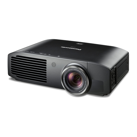 Panasonic PT-AE8000U Service manual