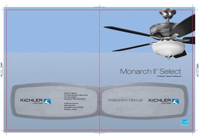Kichler Lighting Monarch II Select instruction manual