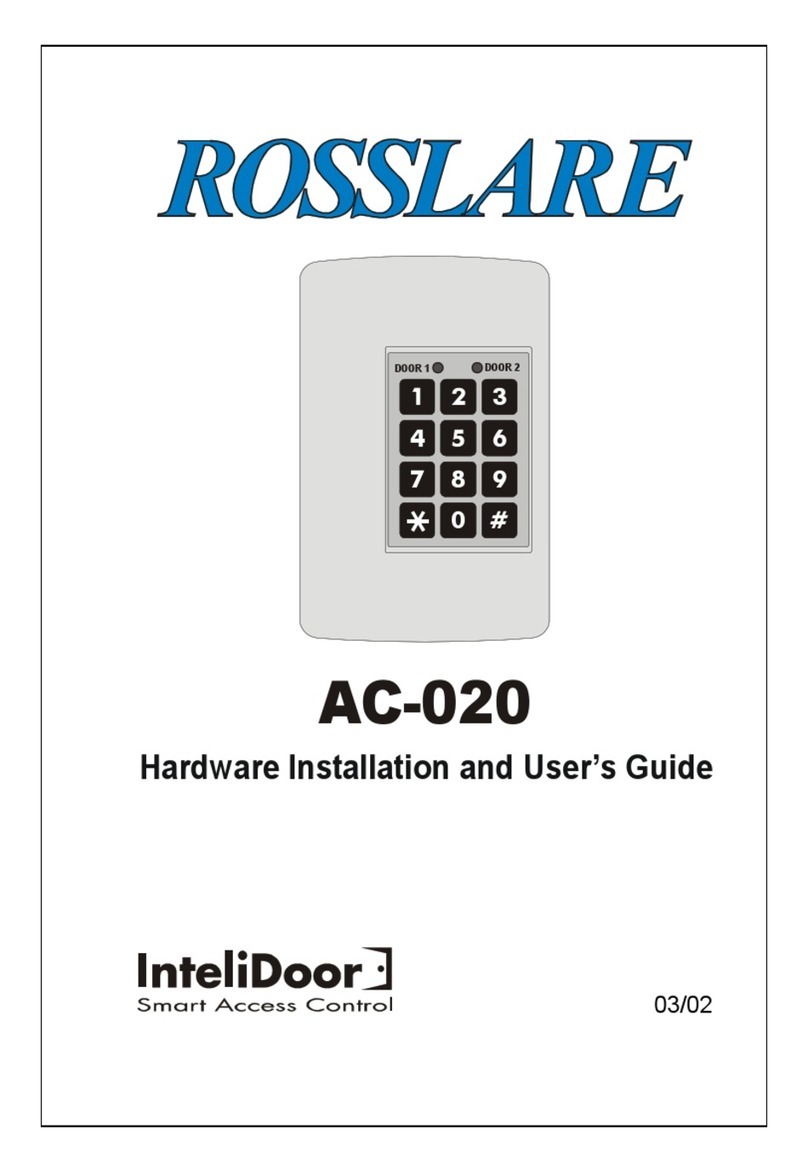 Rosslare AC-020 User manual