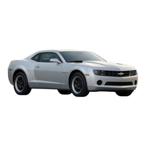 Chevrolet Camaro 2013 owner's manual