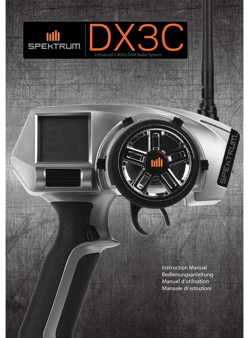 Spektrum DX3C Quick start guide
