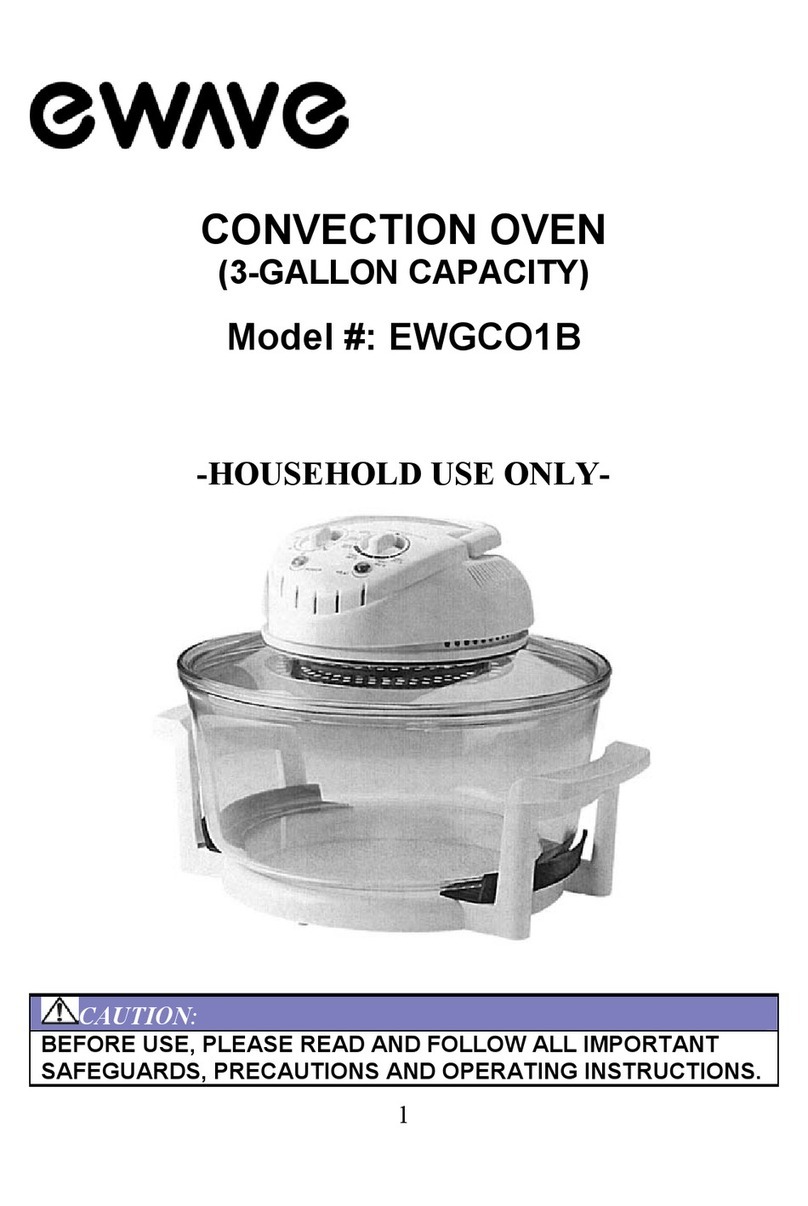 Ewave EWGCO1B Operating instructions and recipes