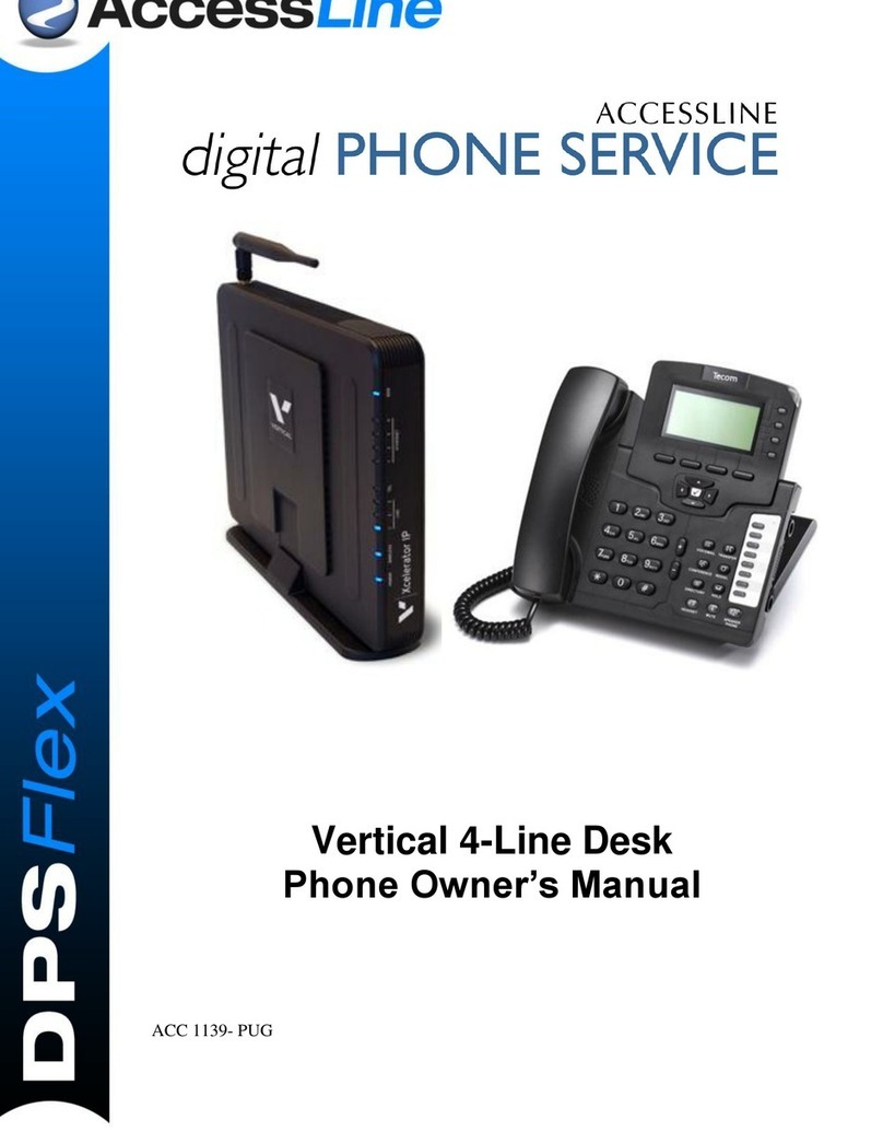 Accessline DPS FLEX owner's manual