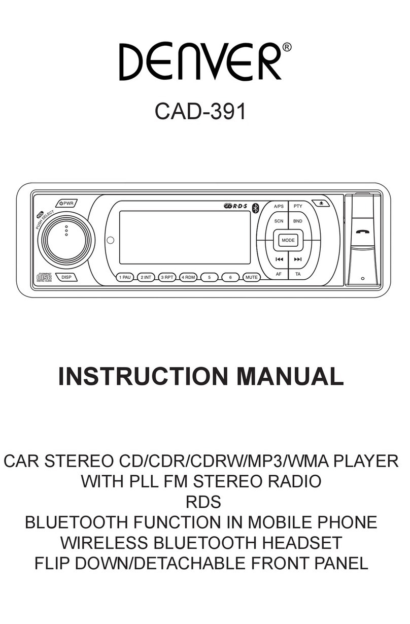 Denver CAD-391 instruction manual