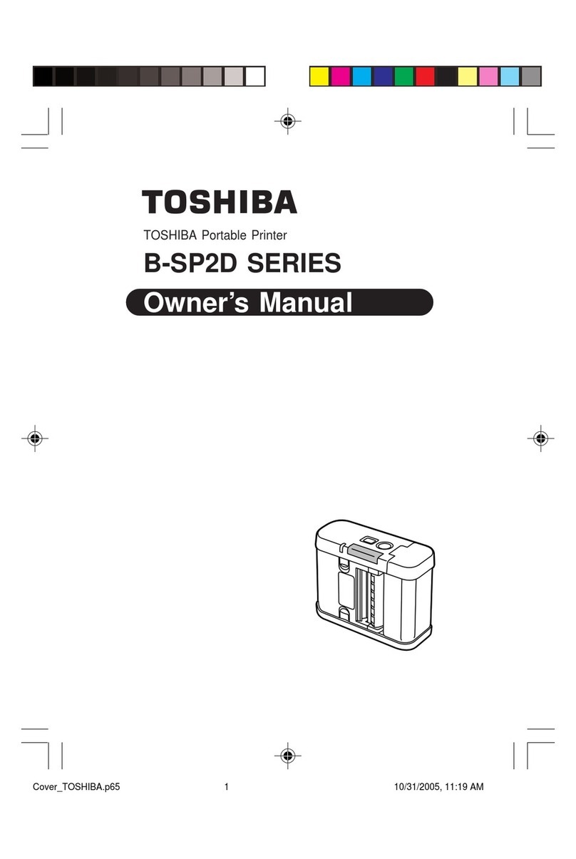 Toshiba B-SP2D Series User manual