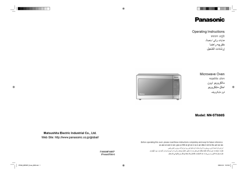 Panasonic NN-ST686S User manual