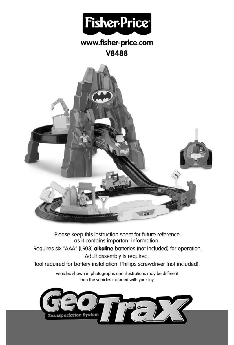 Fisher-Price GeoTrax V8488 instructions Fisher-Price GeoTrax V8488 instructions