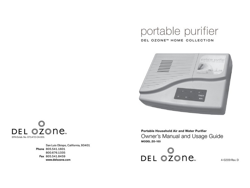 Del ozone ZO-103 Parts list manual