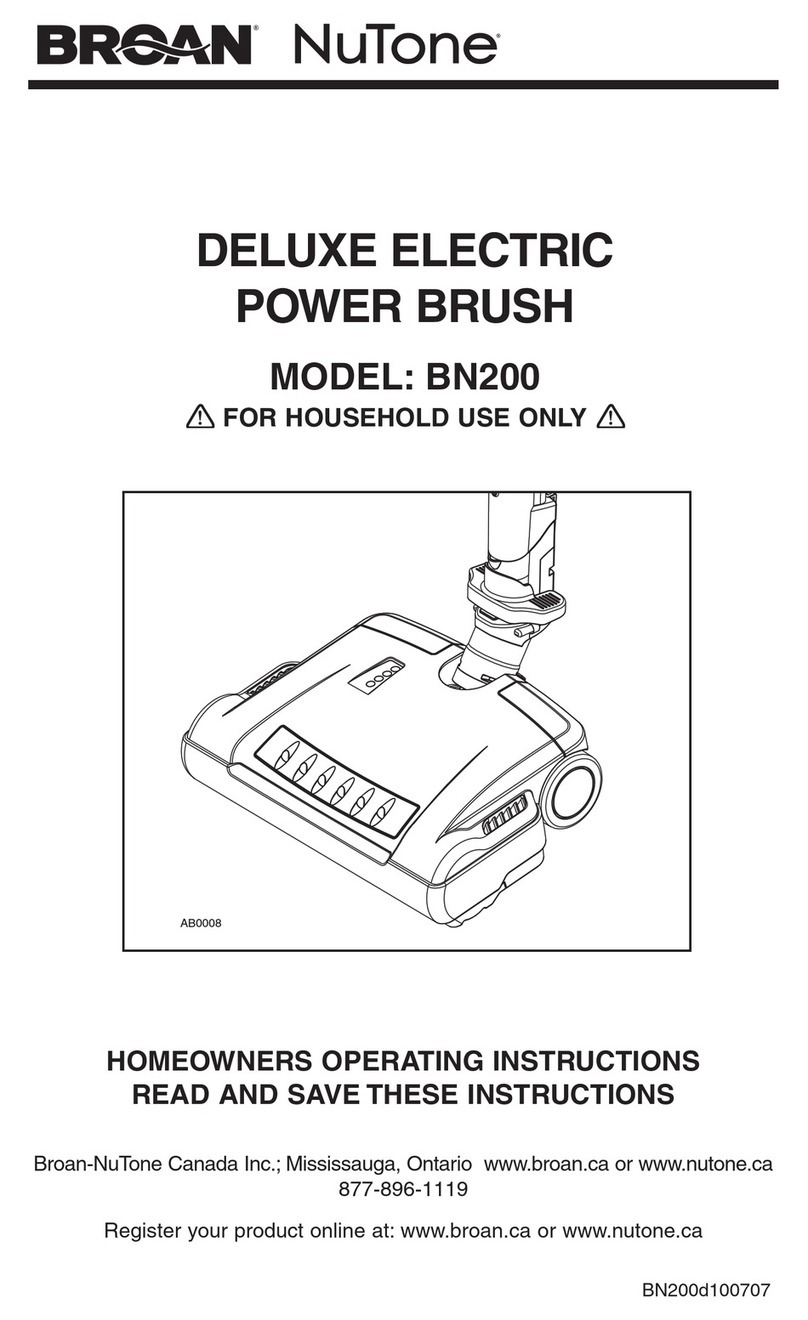 NuTone BN200 User manual