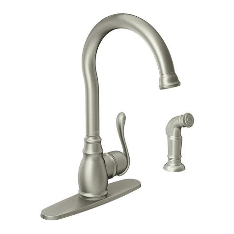 Moen ONE-HANDLE KITCHEN FAUCET User manual