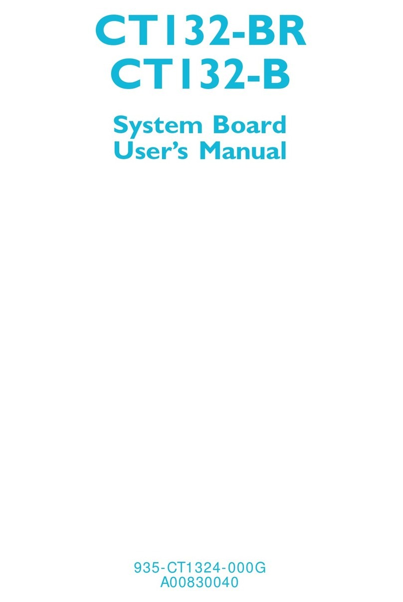 DFI CT132-BR User manual