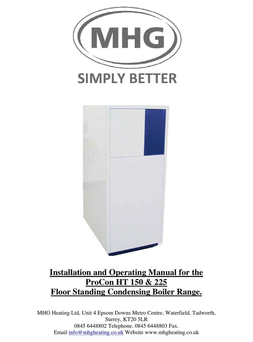 MHG Heating ProCon HT 225 User manual