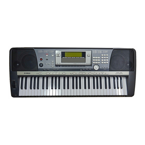 Yamaha PortaTone PSR-740 User manual Yamaha PortaTone PSR-740 User manual
