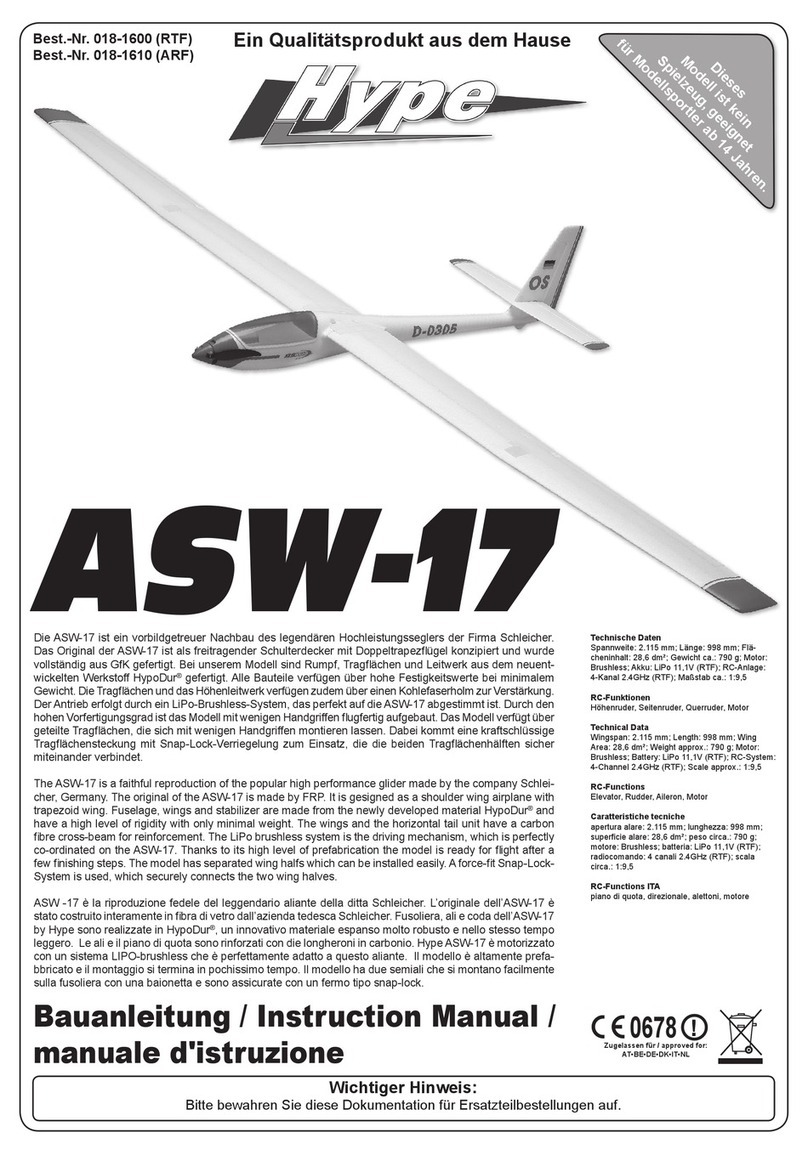 HYPE ASW-17 User manual