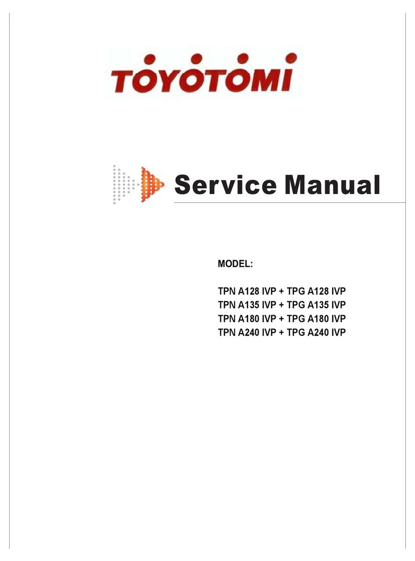 Toyotomi TPN A128 IVP User manual
