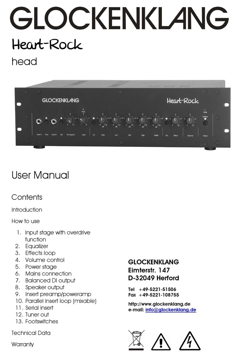 GLOCKENKLANG Heart-Rock user manual
