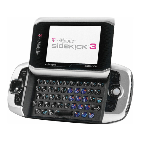 T-Mobile Sidekick User manual T-Mobile Sidekick User manual