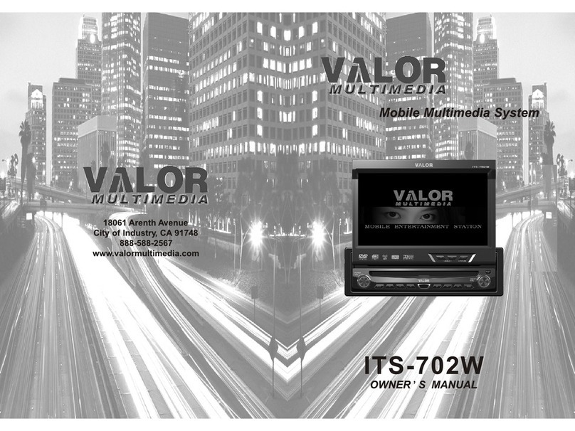 Valor ITS-702W User manual Valor ITS-702W User manual