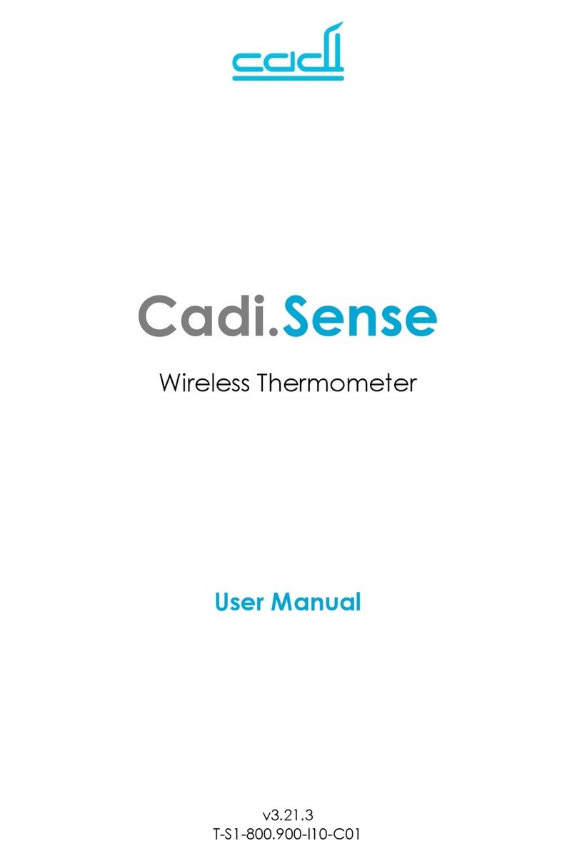 Cadi Cadi.Sense User manual