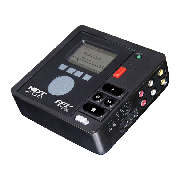 Fast Forward Video NDT 200 user manual Fast Forward Video NDT 200 user manual