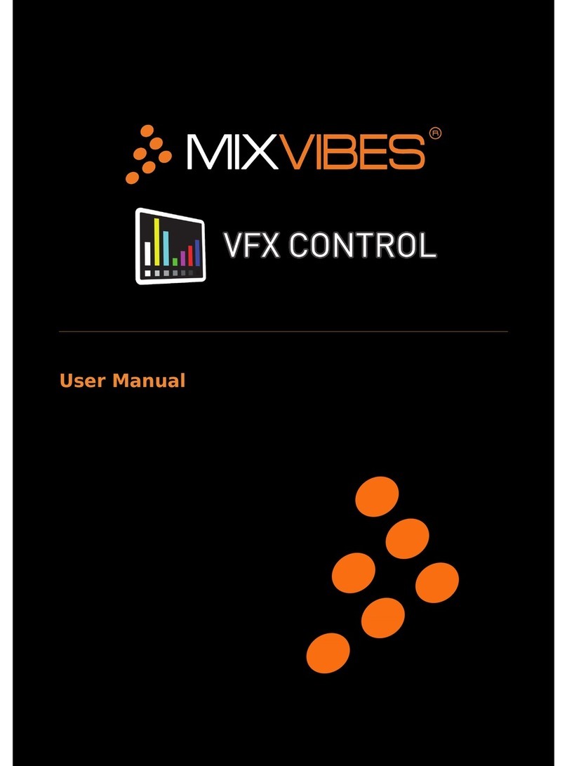 MIXVIBES VFX CONTROL user manual