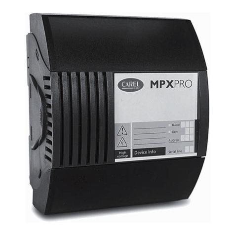 Carel MPXPRO User manual