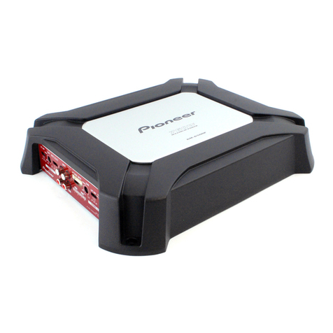 Pioneer GM-6500F User manual