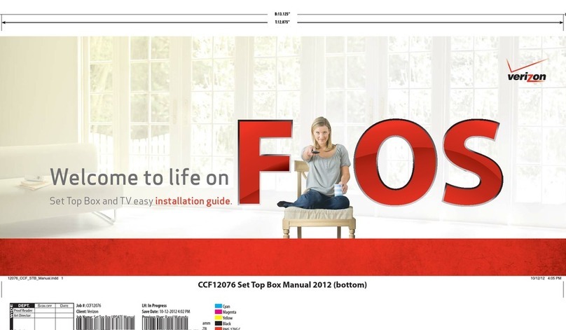 Verizon FiOS TV installation guide