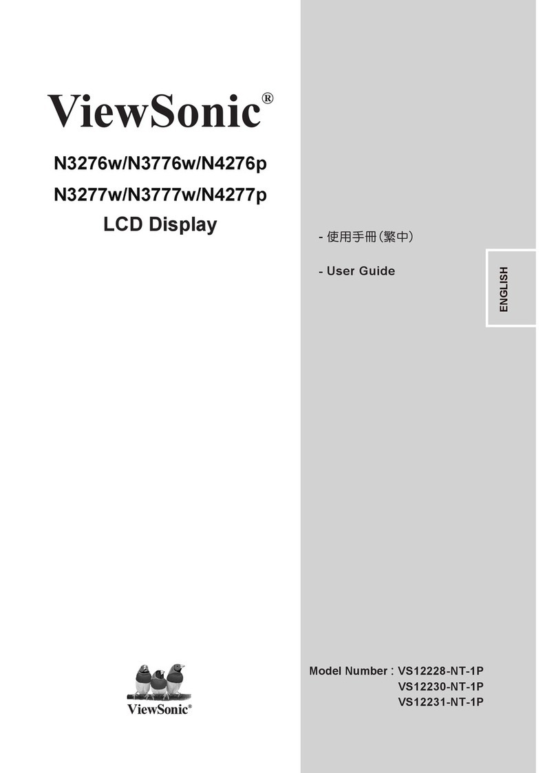 ViewSonic N3276w User manual