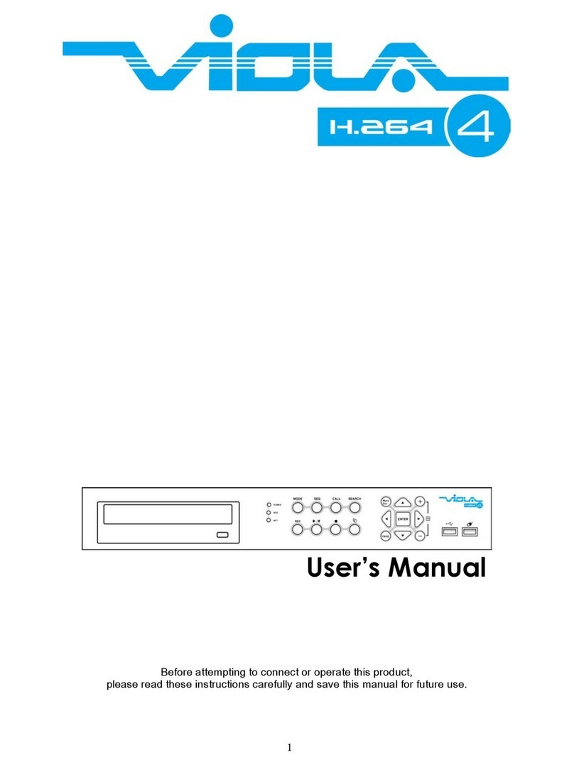 Viola Systems H.264 user manual
