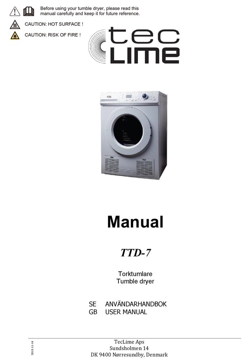 tec lime TTD-7 user manual