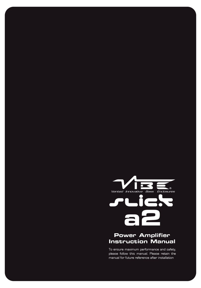 Vibe Slick a2 instruction manual
