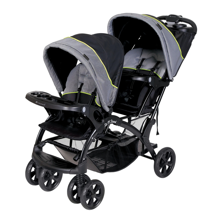 Baby Trend Sit N Stand Double instruction manual