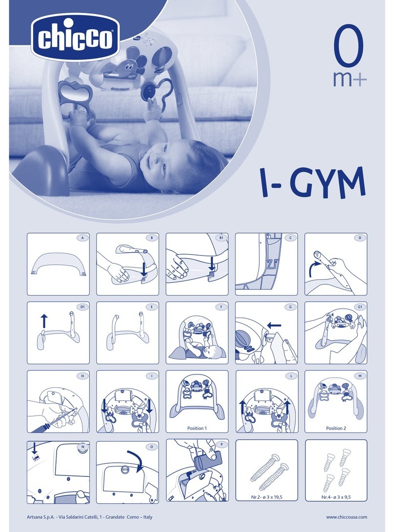 Chicco I-GYM instruction manual