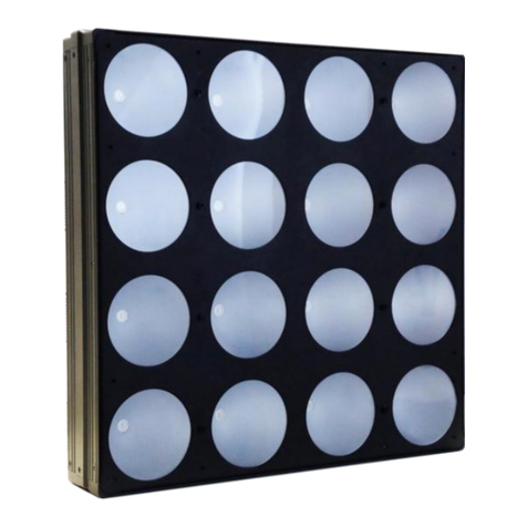 Pro Shop LED PixPad Tri-16 DMX user manual