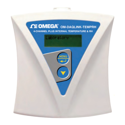 Omega OM-DAQLINK-TEMP User manual