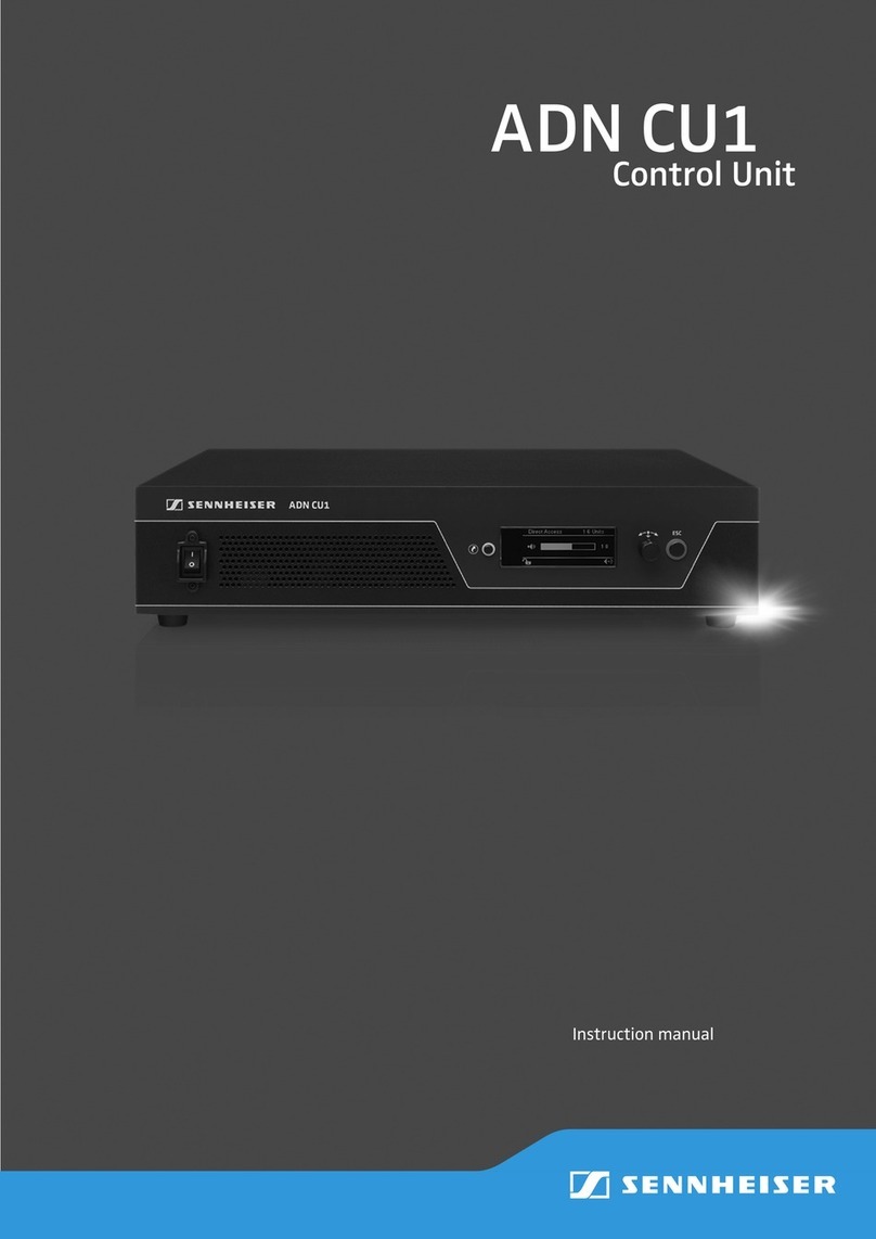 Sennheiser ADN CU1 instruction manual