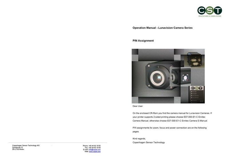 CST Lunavision Operation manual CST Lunavision Operation manual
