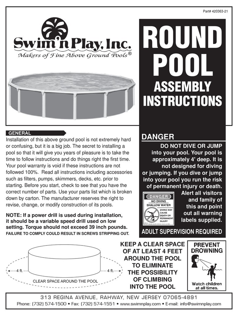 Swim'n Play 7" XL Assembly instructions